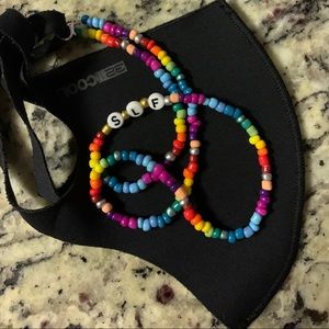PERSONALIZED Face Mask Chain ships in 24-48 hrs